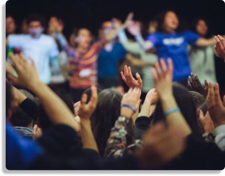 AIESEC members at a conference