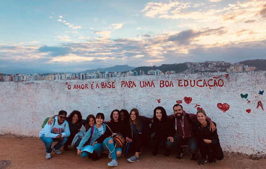 Brazilië verkennen met groep vrijwilligers