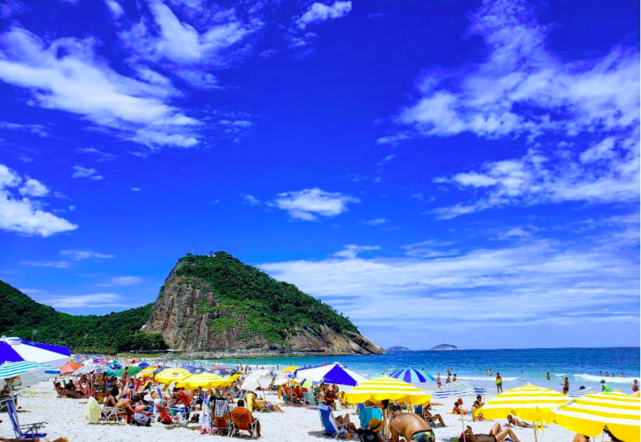 beach in rio de janeiro in brazil