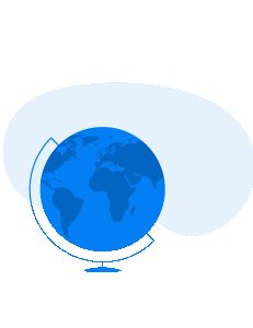 wereldbol reizen over de wereld